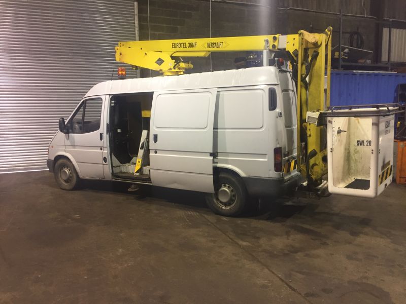 tonto Condicional botella Ex BT Cherrypicker Van Lift - 12.6metre • Trucks and Tractors Ltd