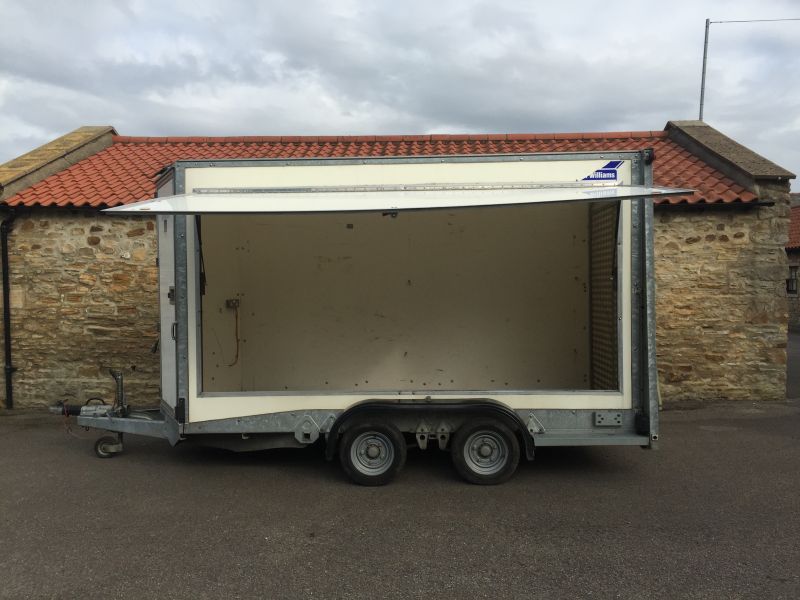 Ifor Williams BV126 Box Van Trailer Year 2011 Trucks and