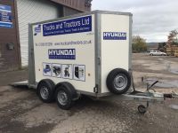 Box Van Trailer Hire with Ramp back door